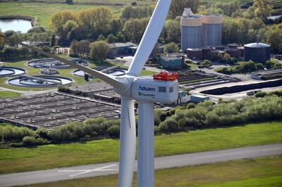 Volle Windkraft voraus! | © BIS / W. Scheer Frosta setzt auf eigenen Windstrom – „Peters Flügel“ geht ans Netz | © BIS / W. Scheer