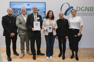 LUNEDELTA erhält DGNB-Zertifikat in Platin  | © DGNB / Konstantin