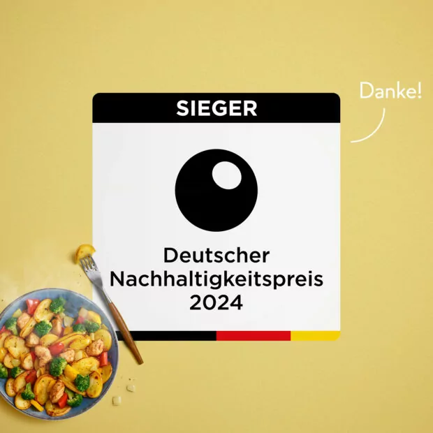 DEUTSCHER NACHHALTIGKEITSPREIS 2024 | © FRoSTA Tiefkühlkost GmbH