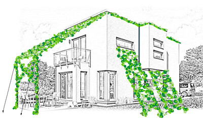 Grüne Netze für den Großstadtdschungel | © UP Haus Terasse