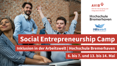 Inklusion in der Arbeitswelt | © Veranstaltungsbild SEC Hochschule Bremerhaven SoSe22 Inklusion in der Arbeitswelt | © Veranstaltungsbild SEC Hochschule Bremerhaven SoSe22